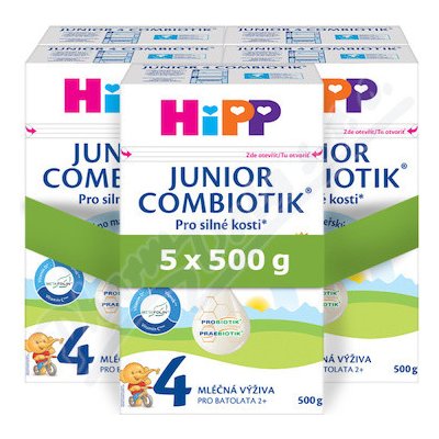 HiPP 4 Junior Combiotik 5 x 500 g – Zbozi.Blesk.cz