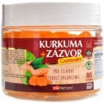 VitaHarmony XXL Kurkuma zázvor gummies 80 gummies – Hledejceny.cz