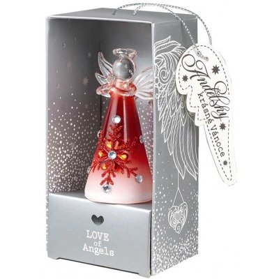 ARGUS Anděl ze skla v papírové krabičce 7,5cm 23590001 – Hledejceny.cz