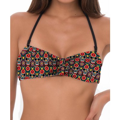 69SLAM Dámské plavky horní díl WOMEN FLOWER SJULL MELASTI BANDEAU XBCFKS-PA – Hledejceny.cz