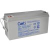 Olověná baterie Geti gelová 12V 150Ah solární