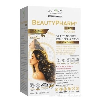 AVROPA BeautyPharm Forte prášek malina 210 g – Hledejceny.cz