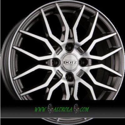Dotz LimeRock 6,5x16 4x108 ET20 gunmetal polished | Zboží Auto