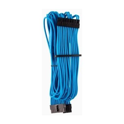 Corsair Premium Sleeved 24-Pin-ATX kabel (Gen 4) modrá / textilní opletení / délka 610 mm (CP-8920232) – Zboží Živě