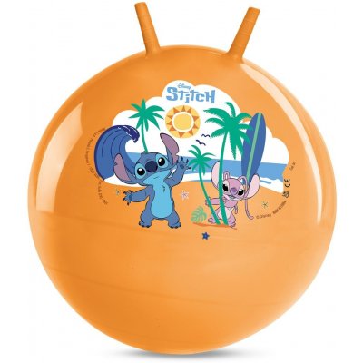 John Skákací míč Stitch 45-50cm oranžový – Sleviste.cz