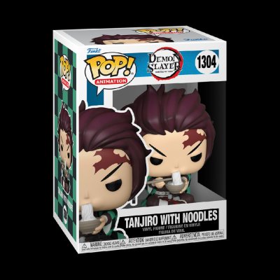 Funko Pop! Demon Slayer Tanjiro Noodles Animation 1304 – Zboží Dáma