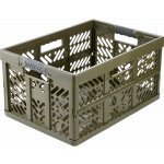 KEEEPER Skládací box s měkkými úchyty Ben 45 l Olive – Zboží Dáma