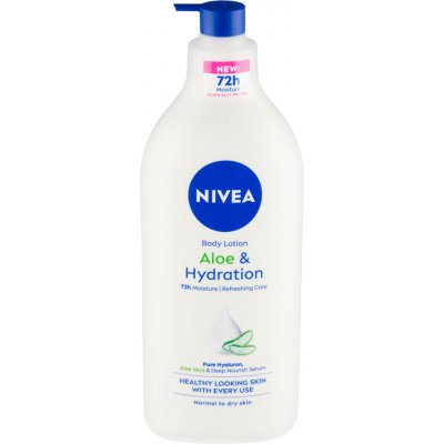 Nivea Aloe & Hydration lehké tělové mléko 625 ml – Zboží Dáma