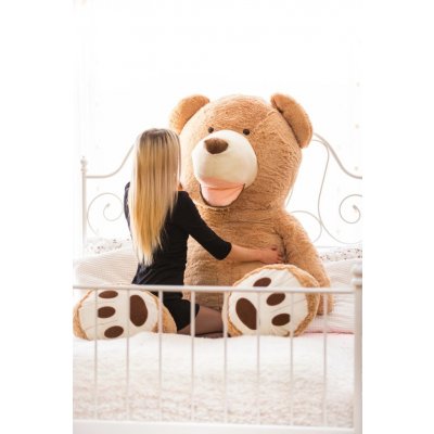 The Bears® Velký medvěd USA béžově hnědý 200 cm – Zboží Mobilmania