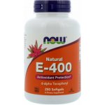 Now Foods Vitamín E Přírodní 400 iu 250 kapslí – Hledejceny.cz