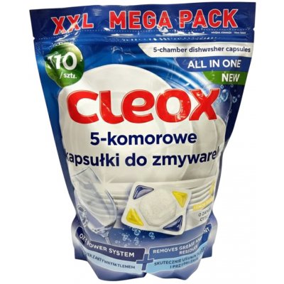 Cleox kapsle do myčky 5 komorové 110 ks – Zbozi.Blesk.cz