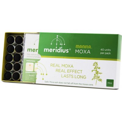 Meridius® Krátké moxovací tyčinky Meridius Manina Moxa 40 ks