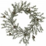 Chic Antique Dekorativní věnec Pine Cones Ø 48 cm zelená barva, plast – Hledejceny.cz