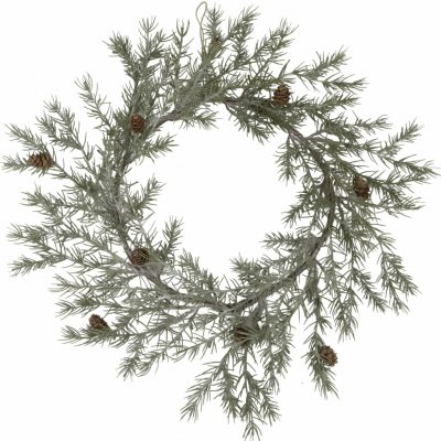 Chic Antique Dekorativní věnec Pine Cones Ø 48 cm zelená barva, plast – Hledejceny.cz