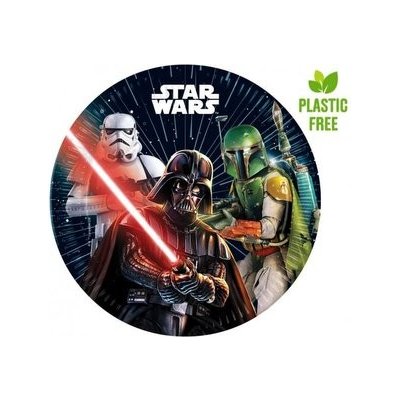 Procos EKO Papírové talíře STAR WARS Galaxie 23cm – Hledejceny.cz