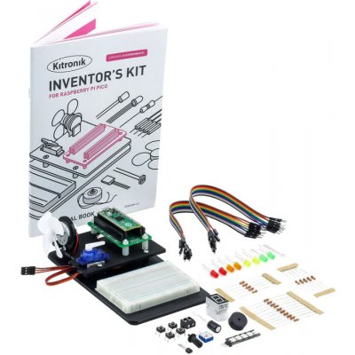 Kitronik Inventor's kit pro Raspberry Pi Pico – Zboží Mobilmania