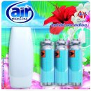 Air Menline Tahiti Paradise Happy Osvěžovač vzduchu komplet + náplně 3 x 15 ml sprej