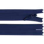 Spirálový zip skrytý YKK No 5 délka 60 cm dederon, střední, 388 modrá královská – Hledejceny.cz