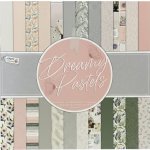 Creative Craft Group Sada oboustranných papírů 30,5×30,5cm Dreamy Dastels – Zboží Mobilmania