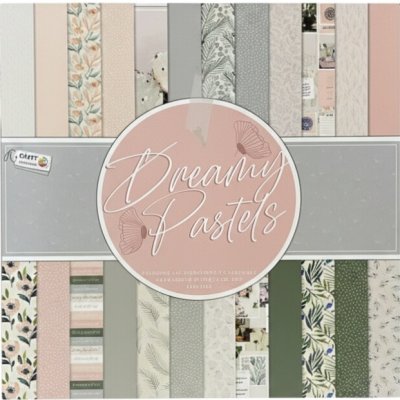 Creative Craft Group Sada oboustranných papírů 30,5×30,5cm Dreamy Dastels – Zboží Mobilmania