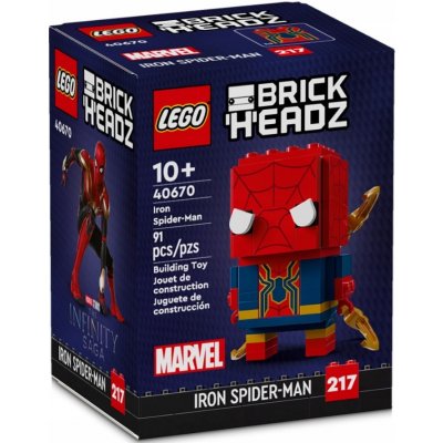 LEGO® Brickheadz 40670 Iron Spider-Man – Zboží Živě