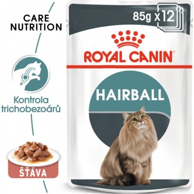 Royal Canin Hairball Care Gravy ve šťávě 12 x 85 g – Hledejceny.cz