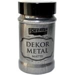 Dekorační barva Pentart metalická matná 100 ml Anthracite – Hledejceny.cz