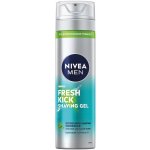 Nivea Men osvěžující gel na holení Fresh Kick (Shaving Gel) 200 ml – Zboží Dáma