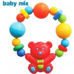 BABY MIX medvídek s korálky – Zboží Mobilmania