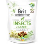 Brit Care Dog Crunchy Cracker Insects with Rabbit enriched with Fennel 200 g – Sleviste.cz