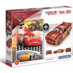 Clementoni Supercolors 3D model Cars 104 dílků – Sleviste.cz