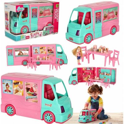 Creative Corner Sada autíček pro panenky Food truck – Hledejceny.cz