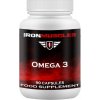 Doplněk stravy na srdce, žílu, krevní oběh Iron Muscles Omega 3 90 kapslí