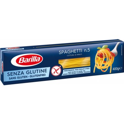 Barilla Spaghetti bezlepkové 400 g – Zbozi.Blesk.cz