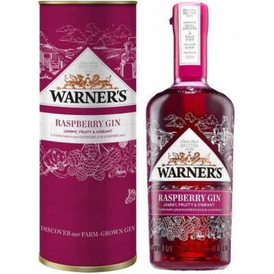 Warner's Raspberry Gin 40% 0,7 l (holá láhev) – Zboží Dáma