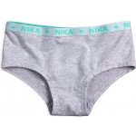 Dívčí kalhotky NIKA PETITE šedé – Zboží Dáma