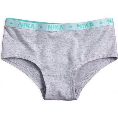 Dívčí kalhotky NIKA PETITE šedé – Zboží Dáma