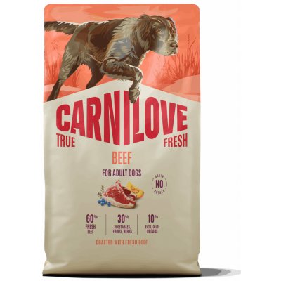 Carnilove True Fresh Dog Adult All Breeds Beef 12 kg – Sleviste.cz