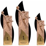 Trofej se sportovní siluetou Volejbal žena Velká výška 40 cm – Zboží Mobilmania