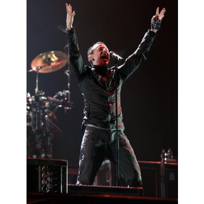 Fotografie Chester Bennington of Linkin Park at Sonisphere 2009, Chiaki Nozu, 30 × 40 cm – Zboží Mobilmania