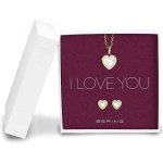 Bering dárková sada náhrdelník naušnice Arctic Symphony 428-712-Gold – Zboží Dáma