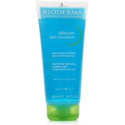 Bioderma Sébium Gel Moussant Purifying And Foaming čisticí pěnivý gel smíšená až mastná pleť 200 ml