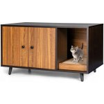 Costway Bouda hnědá obdélníková 50 x 90 cm – Hledejceny.cz