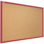 Allboards TK129R Korková nástěnka v barevném dřevěném rámu 120 x 90 cm – Zbozi.Blesk.cz