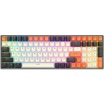 Royal Kludge RK100 RGB Brown switch black-orange – Sleviste.cz