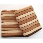 Praktik Textil ručník Paris hnědý 50 x 100 cm – Zboží Dáma