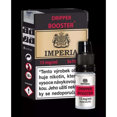 Boudoir Samadhi s.r.o. IMPERIA Dripper PG30/VG70 15mg 5x10ml – Zboží Mobilmania