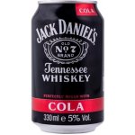 Jack Daniels & Cola 5% 0,33 l (plech) – Zboží Dáma