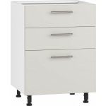 Halmar VENTO D3S-60/82 spodní skříňka se zásuvkami, mechanismus Hettich, čelo: kašmír – Zboží Dáma
