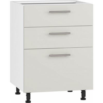 Halmar VENTO D3S-60/82 spodní skříňka se zásuvkami, mechanismus Hettich, čelo: kašmír – Zboží Dáma